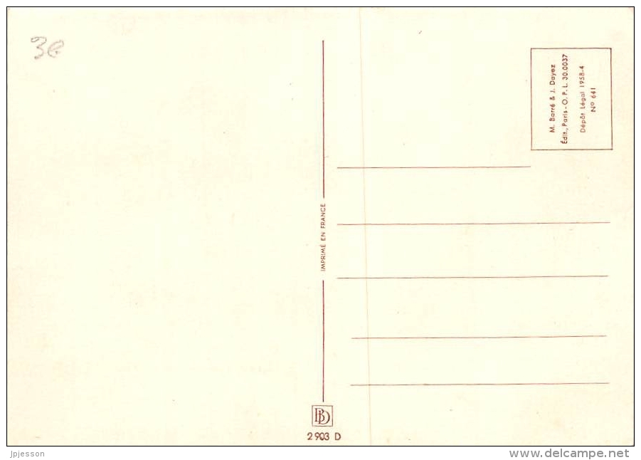 ILLUSTRATEUR  BARRE DAYEZ  A.DESBARRE  PAYSAGE  N°2903 D - Sonstige & Ohne Zuordnung