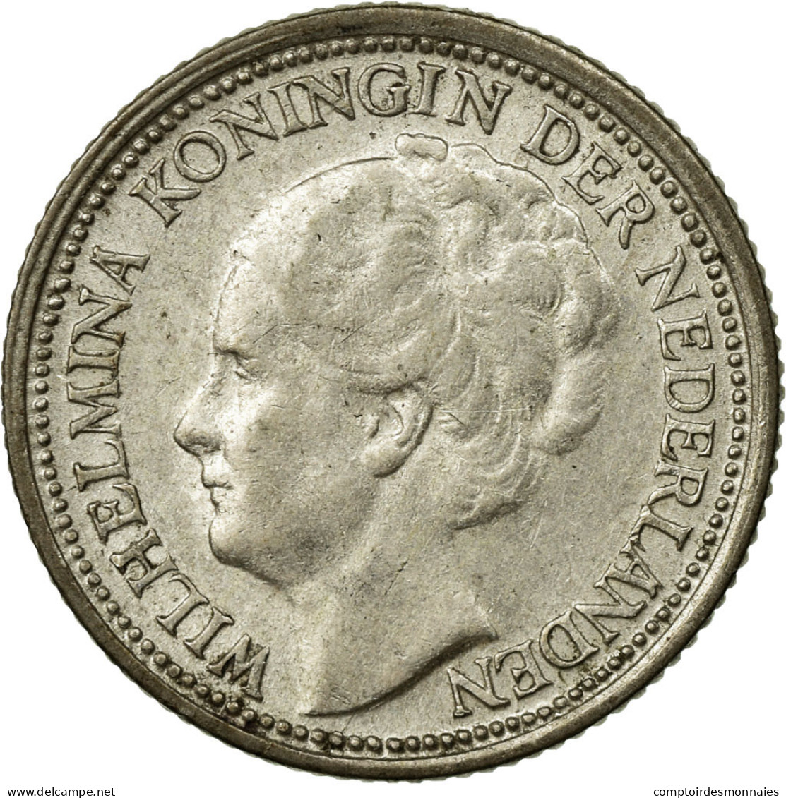 Monnaie, Pays-Bas, Wilhelmina I, 10 Cents, 1939, SUP+, Argent, KM:163 - 10 Cent