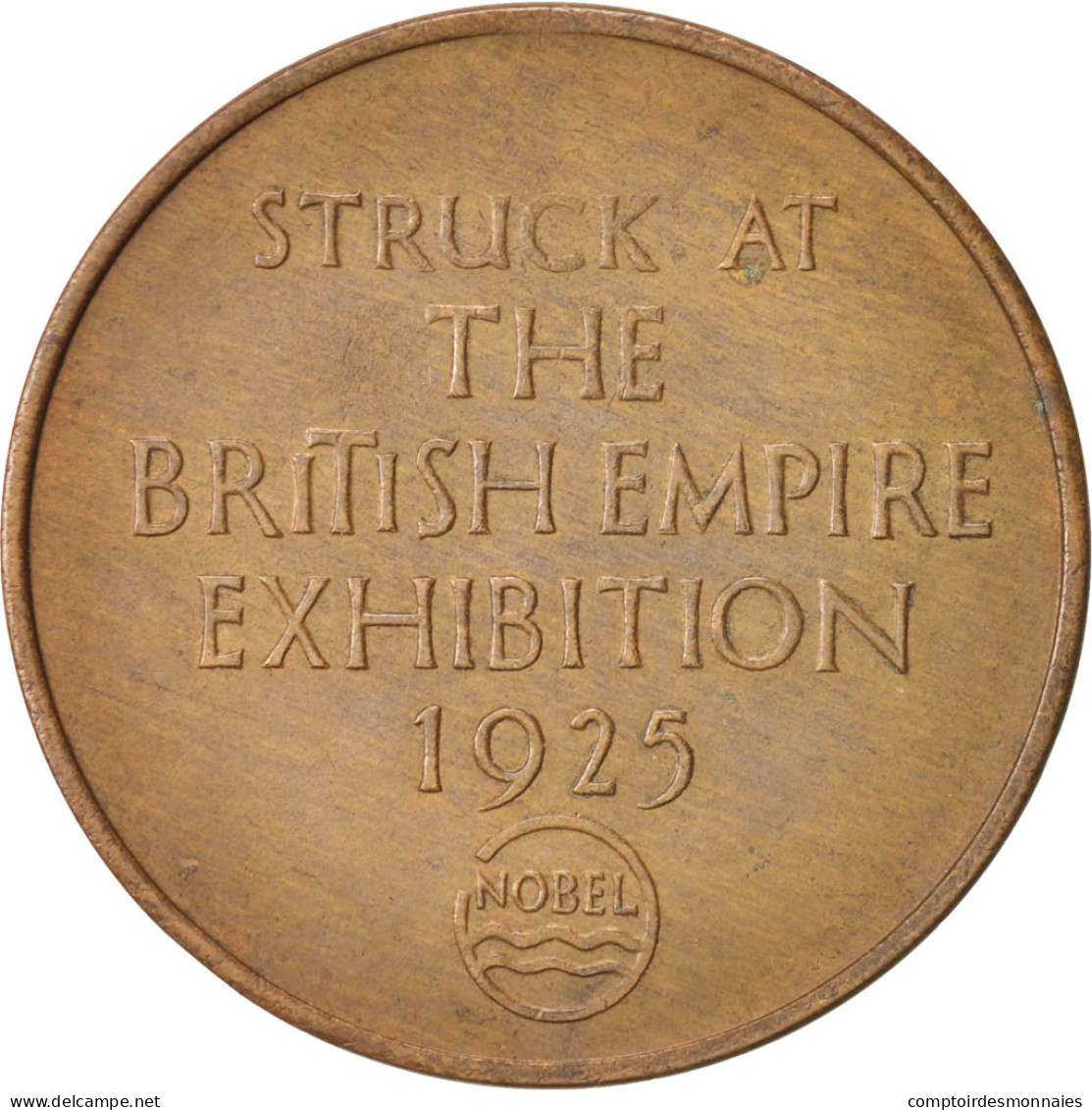 United Kingdom , Jeton, Great-Britain, 1925, TTB+, Bronze - Autres & Non Classés