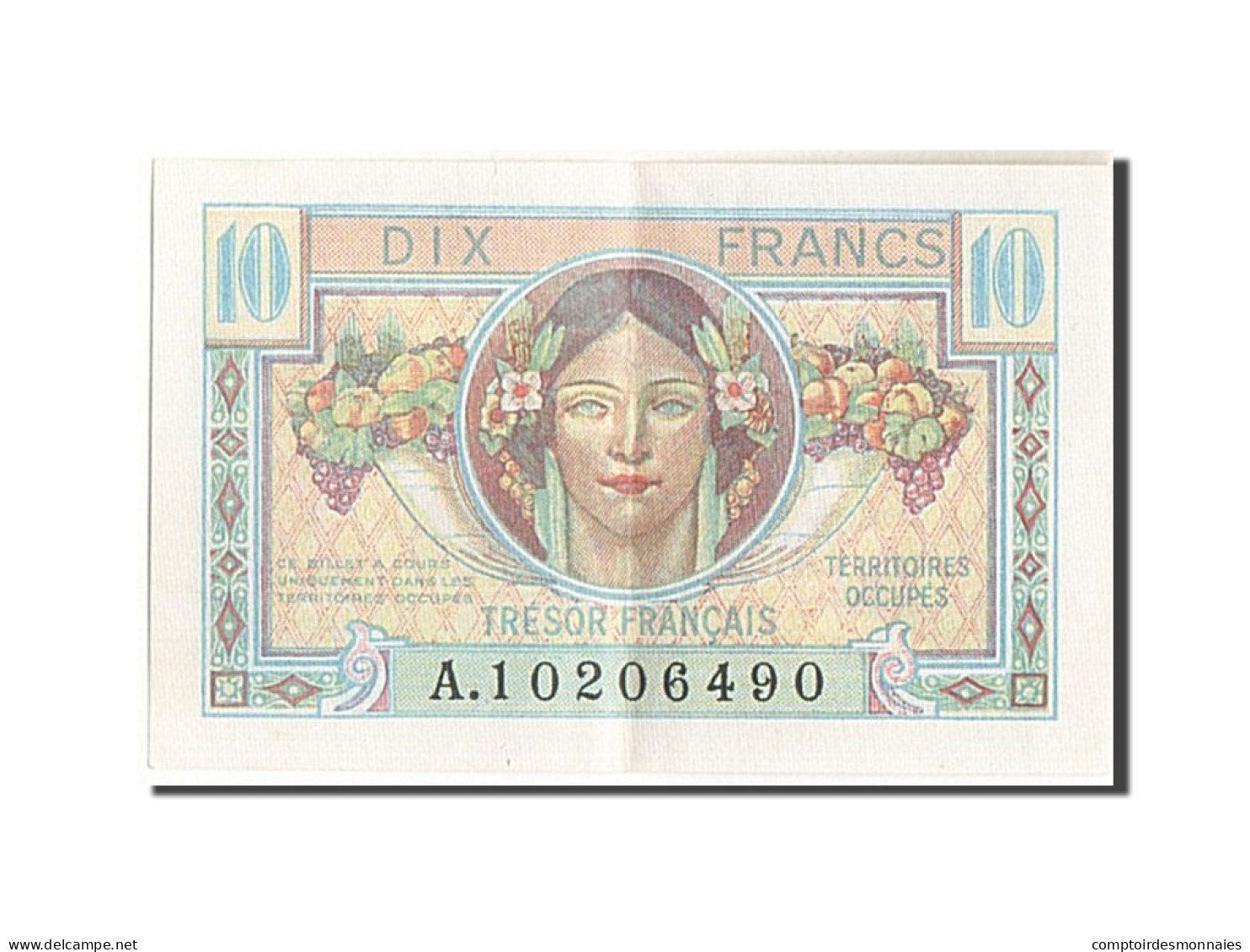 Billet, France, 10 Francs, 1947 French Treasury, 1947, 1947, SUP+ - 1947 French Treasury