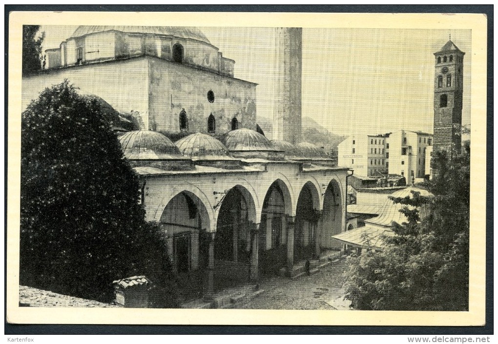 Sarajevo _ 2, Begova Moschee Und Uhrturm,1940 - Bosnien-Herzegowina