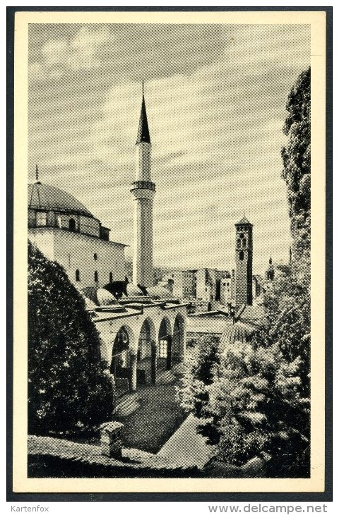 Sarajevo _ 5, Gazi Husrevbeg Dzamija, Gazi Husrevbeg Moschee,, 1941 - Bosnien-Herzegowina