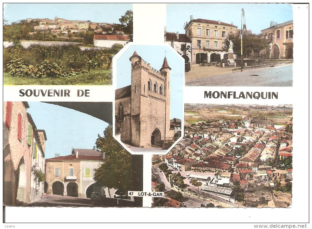 MONTFLANQUIN   SOUVENIR DE .... - Monflanquin