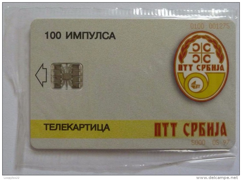 YUGOSLAVIA - Belgrade - 1st Chip Card - 1997 - Mint Blister - Yougoslavie