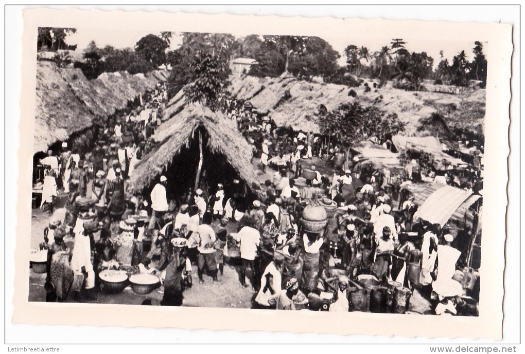 ⭐ Cote D'ivoire - Carte Photo - CP - Marché Et Foret - Collection G.Labitte ⭐ - Côte-d'Ivoire