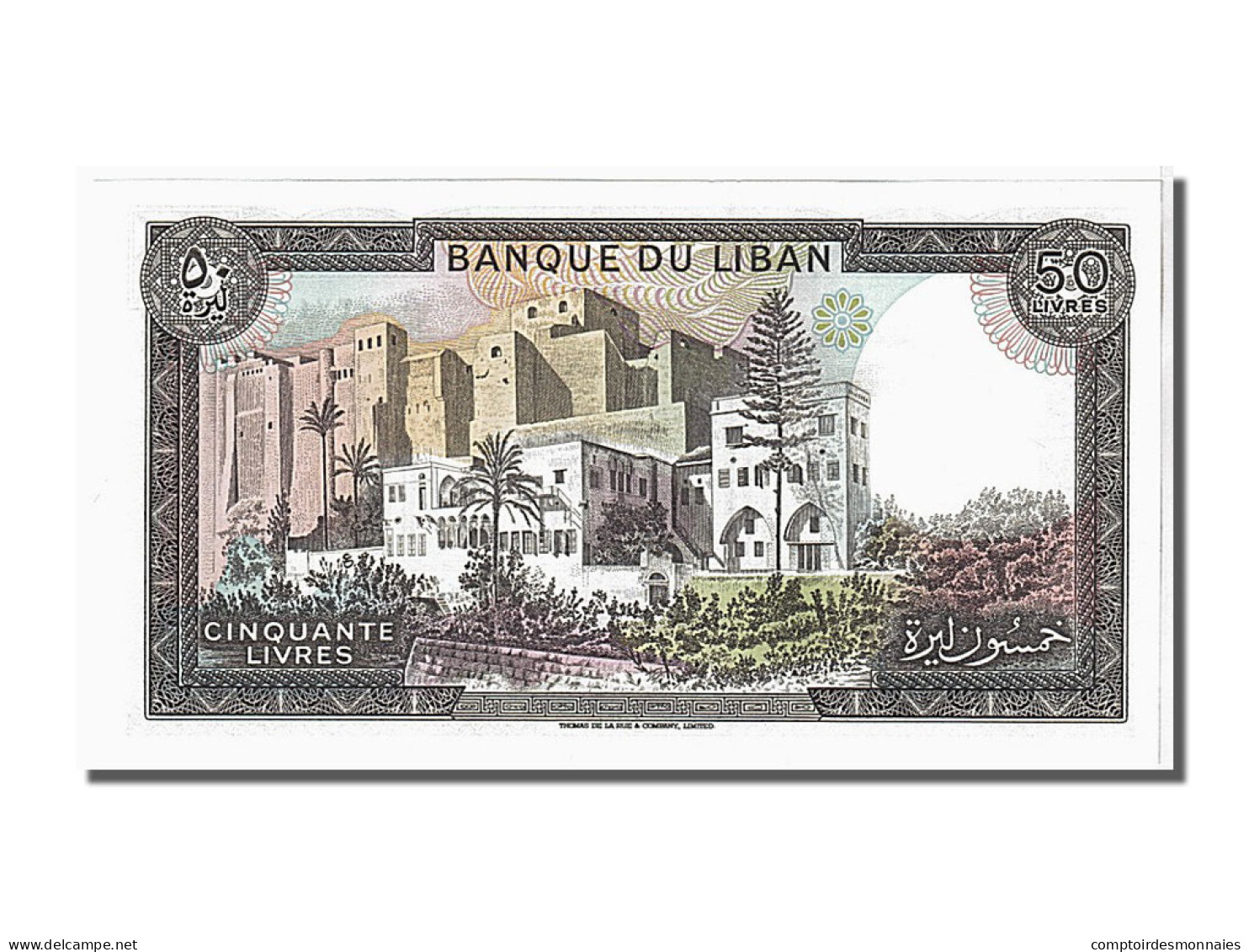 Billet, Lebanon, 50 Livres, 1988, KM:65d, NEUF - Libanon