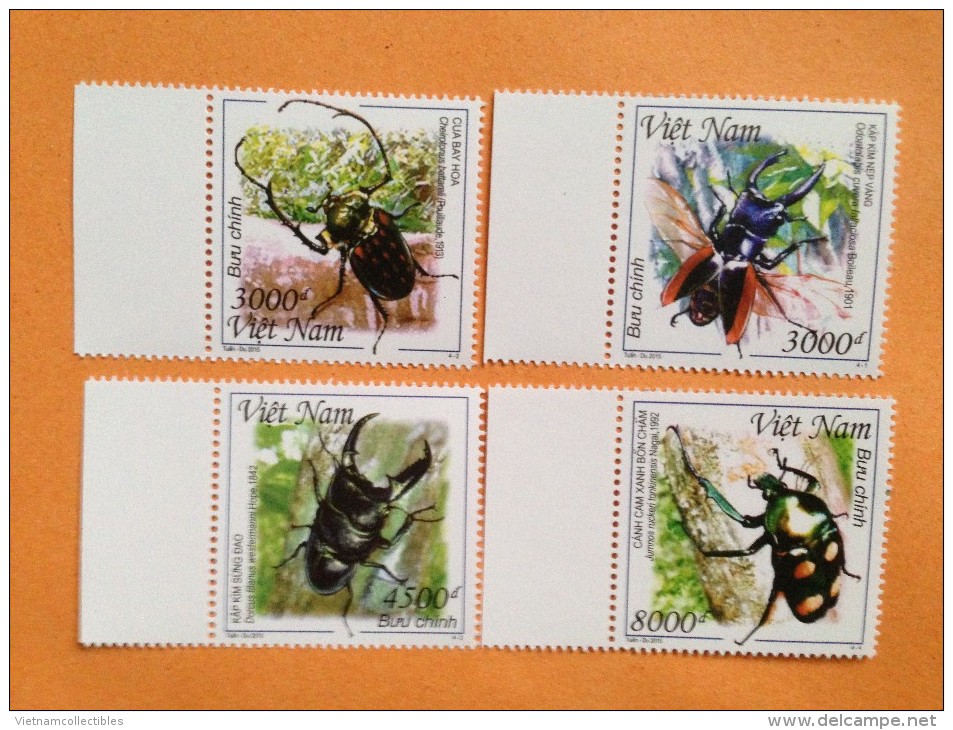 Vietnam Viet Nam MNH Perf Stamps : Insects / Insect / Bug (Ms1060) - Issued On 20 Oct 2015 - Viêt-Nam