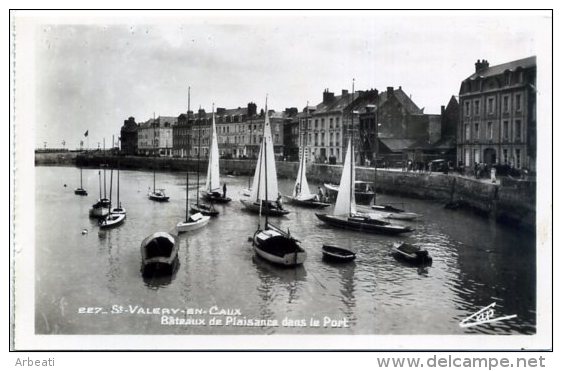 76 SAINT-VALERY-EN-CAUX ++ Bâteaux De Plaisance Dans Le Port ++ - Saint Valery En Caux