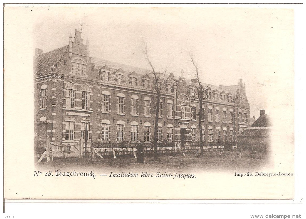 INSTITUT LIBRE SAINT JACQUES    No 18  Debreyne - Hazebrouck