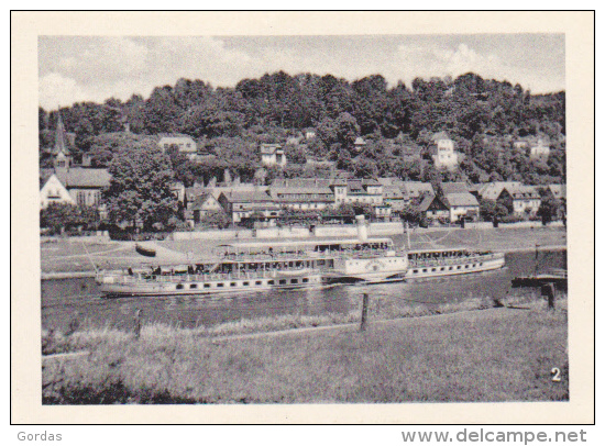 Germany - Basteigebiet - Wehlen A.d. Elbe - Photo 65x90mm - Wehlen