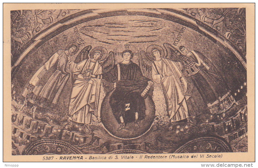 Italia 1914 Cartolina Usata, Ravenna,basilica Di S. Vitale - World