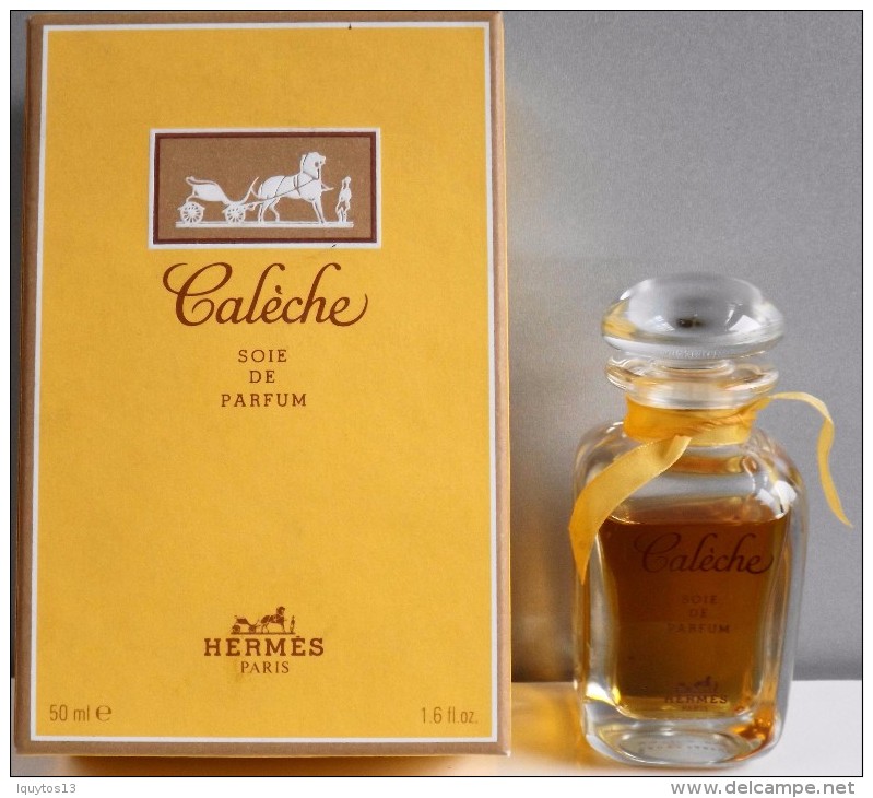 HERMES CALECHE - Soie De Parfum 50ml - Tout En Verre Sans Vapo - Dans Son Ecrin - - Femme