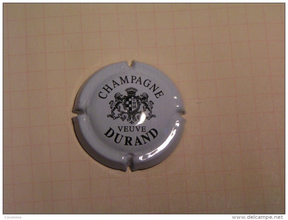 Capsule Champagne Durand - Veuve - Blanc - Durand (Veuve)