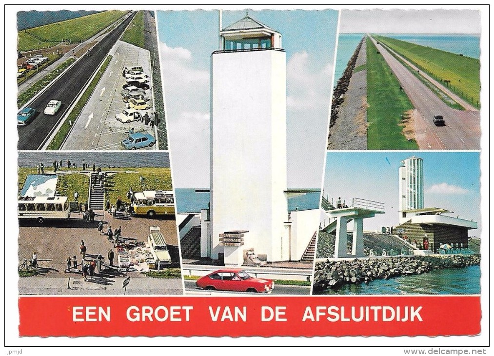 Nederland - Multiview - EEN GROET VAN DE AFSLUITDIJK - Den Oever (& Afsluitdijk)