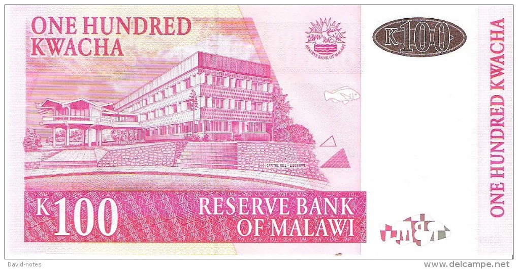 Malawi - Pick 54 - 100 Kwacha 2011 - Unc - Malawi