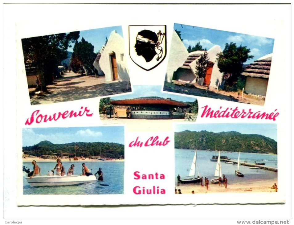 CP  - PORTO VECCHIO (20) LE CLUB MEDITERRANEE A SANTE GIULIA - Autres & Non Classés