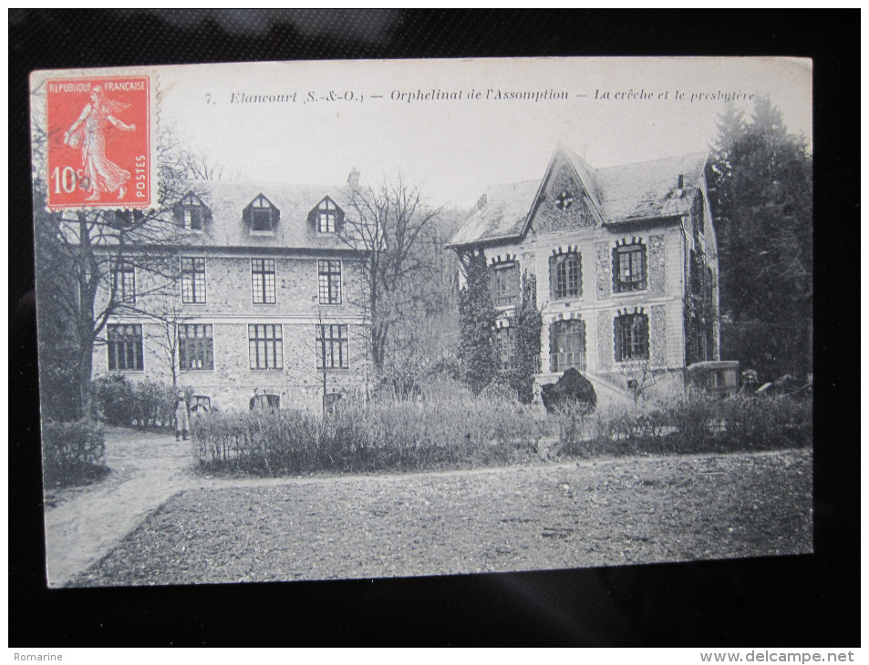 Elancourt - Orphelinat De L'Assomption - La Creche Et Le Presbytère - Elancourt