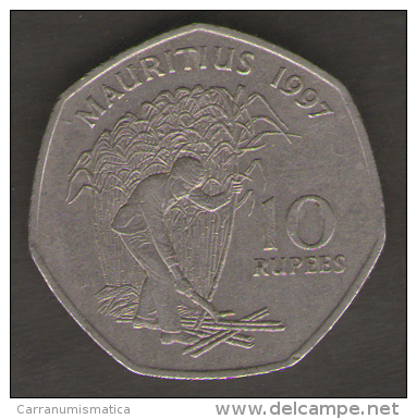 MAURITIUS 10 RUPEES 1997 - Maurice