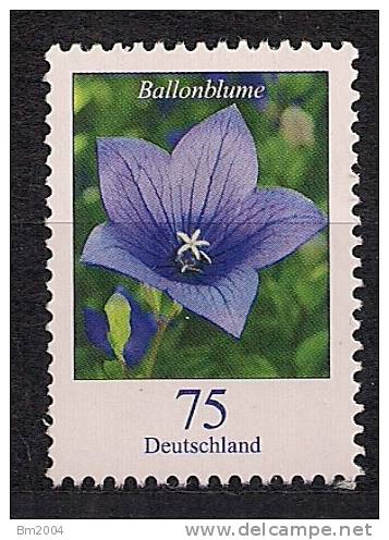 2011 Allem. Fed. Mi.  2835 **MNH Mit Nr. 135   Ballonblume (Platycodon Grandiflorus) - Ungebraucht