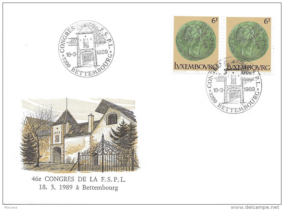 Bettembourg 1988 - Maschinenstempel (EMA)