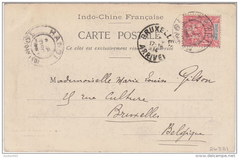 26331g  TONKIN -  Marchand De Chaudrons Et De Marmites - 1903 - Viêt-Nam