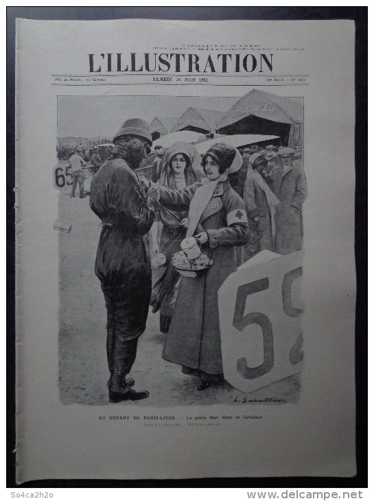 L´Illustration N° 3565 Du 24 Juin 1911  La Cathédrale De Westminster Aménagée Pour Le Couronnement De Grorges V - L'Illustration