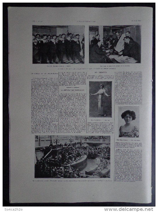 L´Illustration N° 3565 Du 24 Juin 1911  La Cathédrale De Westminster Aménagée Pour Le Couronnement De Grorges V - L'Illustration