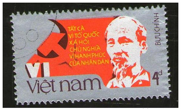 Vietnam Del Nord - Vietnam North 1986 -6th Congress Of Vietnamese Communist Party - Michel VN 1738A - Perf. 12-1/2 - Vietnam