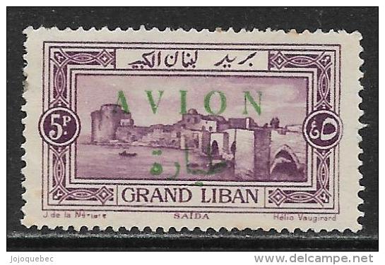 Grand Liban Neufs Avec Charniére, No: 11, Y Et T, MINT HINGED,  ( AVION ) - Neufs