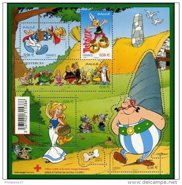 France Feuillet N°4425 50 Ans D'Astérix Le Gaulois - Other & Unclassified