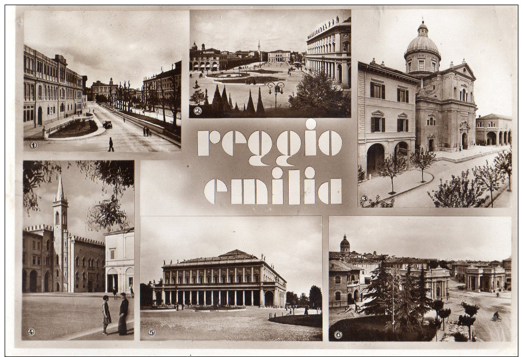 Reggio Emilia : Vedutine - Reggio Nell'Emilia