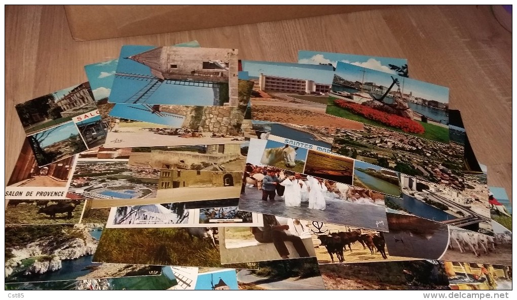 Lot De 61 Cartes Postales Modernes Du Département 13 BOUCHES DU RHONE - Pas De Marseille Ni Aix En Provence - Otros & Sin Clasificación
