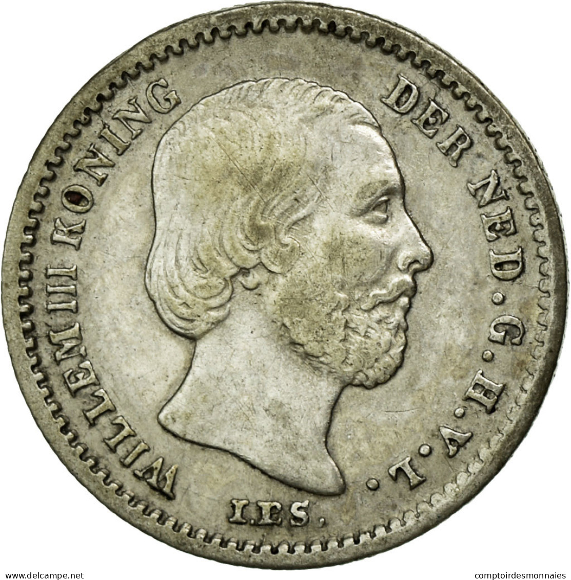 Monnaie, Pays-Bas, William III, 5 Cents, 1869, TTB, Argent, KM:91 - 1849-1890 : Willem III