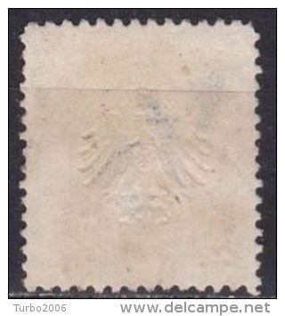 Deutsches Reich 1872 Adler Mit Kleinem Brustschild 2 Gr. Blau Michel 5 - Oblitérés