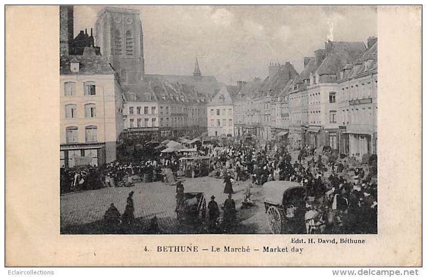 Bethune    62     Le Marché - Bethune