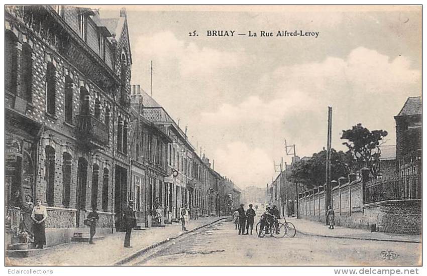 Bruay En Artois (La Buissière)    62      La Rue  Alfred Leroy - Altri & Non Classificati