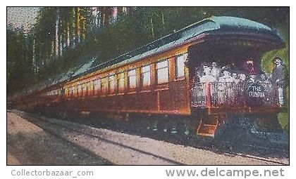 1907-1910 Postcard Rainier National Park Train Railroad Railway WA - Otros & Sin Clasificación