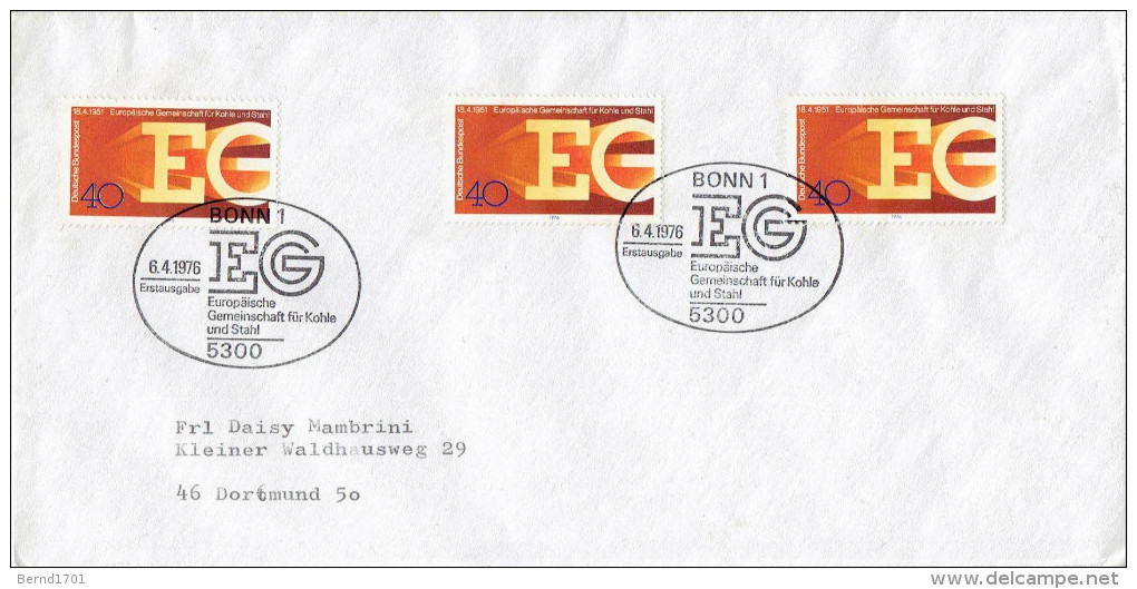 Germany - Mi-Nr 880 FDC (a684)- - 1971-1980