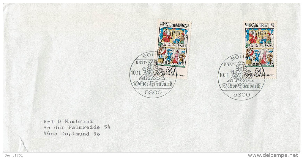 Germany - Mi-Nr 953 FDC (a696)- - 1971-1980