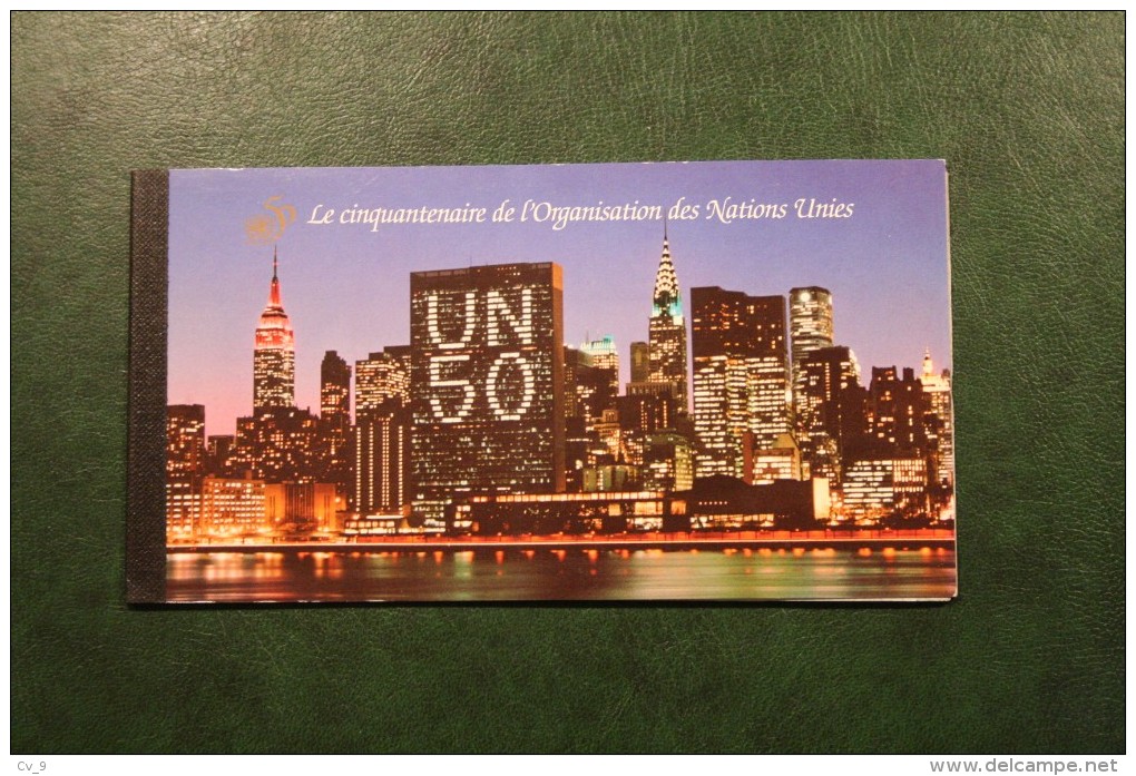 1995 Geneve 50 Year UN Prestige BOOKLET  Used / Gestempeld / Oblitéré United Nation / Vereinte Nationen / Nations Unies - Postzegelboekjes