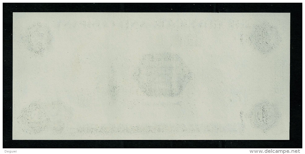 Test Note "KANADA 20 - 50 Units", Grau, Typ 2 A, INTAGLIO, Trial, Essay, Eins.  Druck, RRRR, UNC,  155 X 72 Mm, Entwurf - Kanada