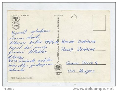 SWITZERLAND - AK 256826 Torgon - Other & Unclassified