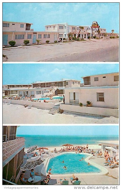 257649-Florida, Panama City, South Pacific Motel, Multi-View, Joseph Back By Dexter Press No 99981-B - Panama City