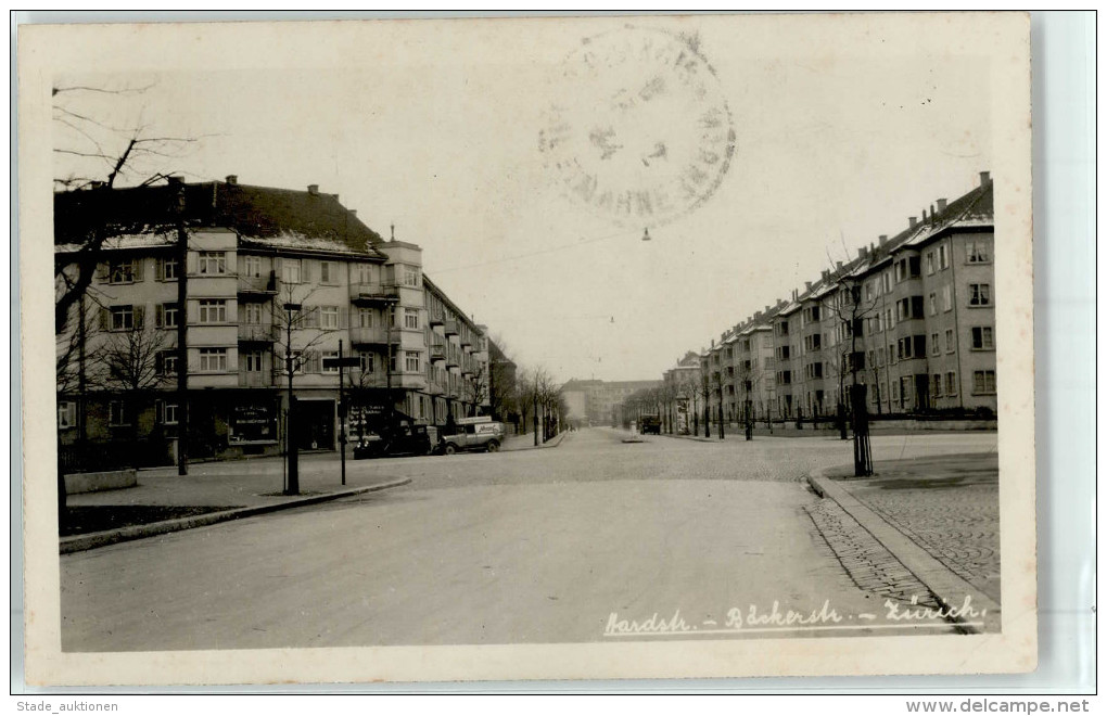 51036676 - ZÜRICH - Hardstr.-Bäckerstr. - Foto-AK - Zürich