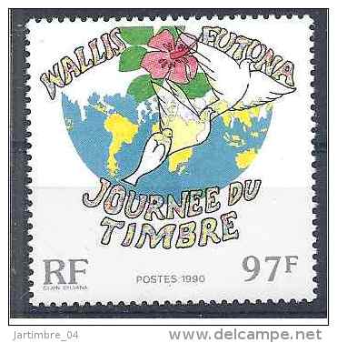 1990 WALLIS FUTUNA 403** Journée Timbre - Ongebruikt