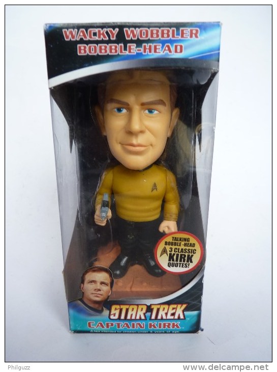 FIGURINE BOBBLE HEAD STAR TREK CAPITAIN KIRK - FUNKO 2009 - Star Trek