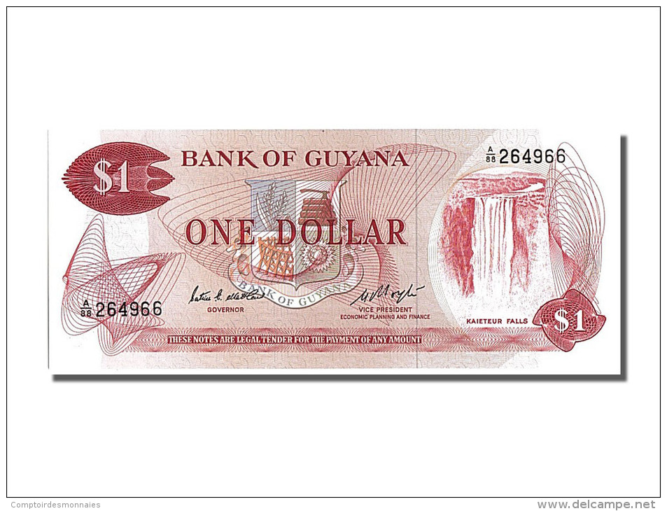 Guyane, 1 Dollar Type 1966 - Guyana