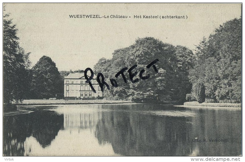 Wuestwezel  : Kasteel Chateau :  ( Geschreven 1912 Met Zegel ) - Wuustwezel