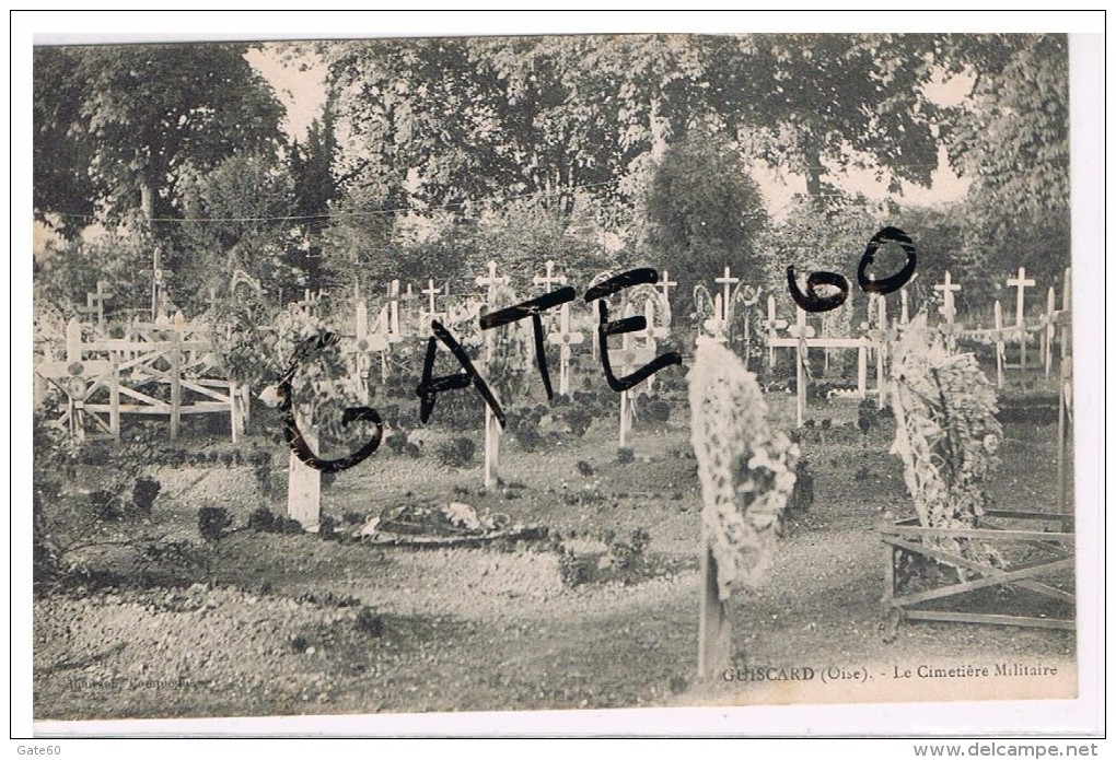 Guiscard    Le Cimetière Militaire - Guiscard