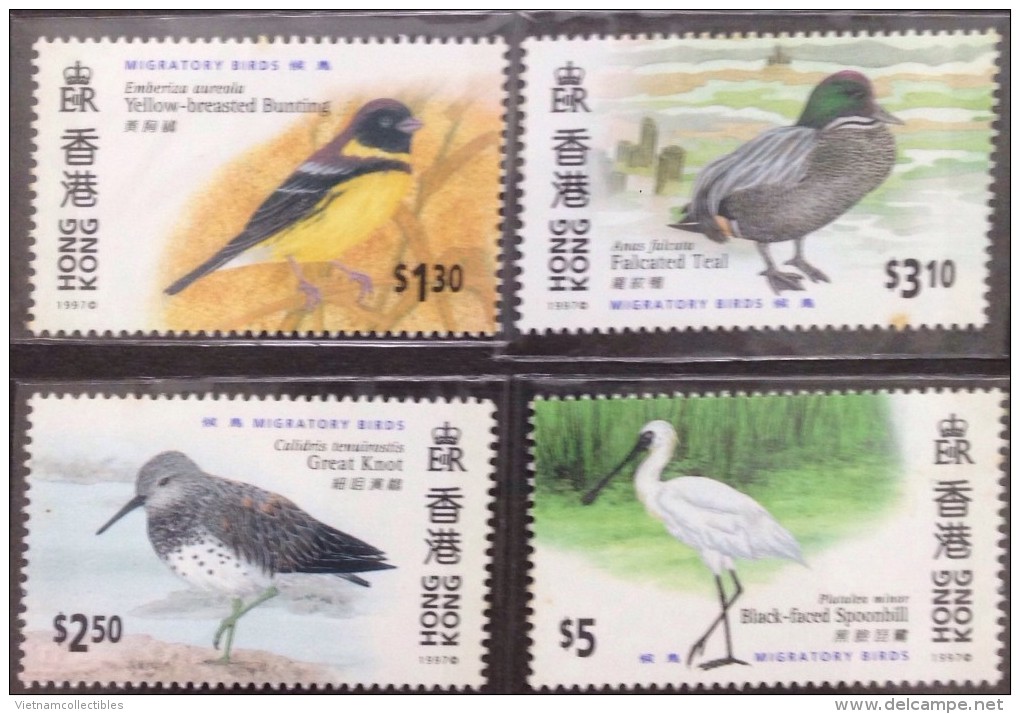 China Chine Hong Kong MNH Stamps 1997 : Bird / 02 Images - Neufs